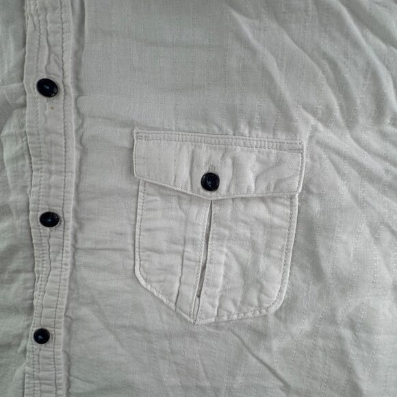 Tommy Bahama Long Sleeve Button Up Shirt Adult Island Modern Fit White XL COTTON - Picture 10 of 16